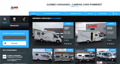 Desktop Screenshot of campingcars-22.com